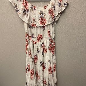 Off the shoulder summer dress